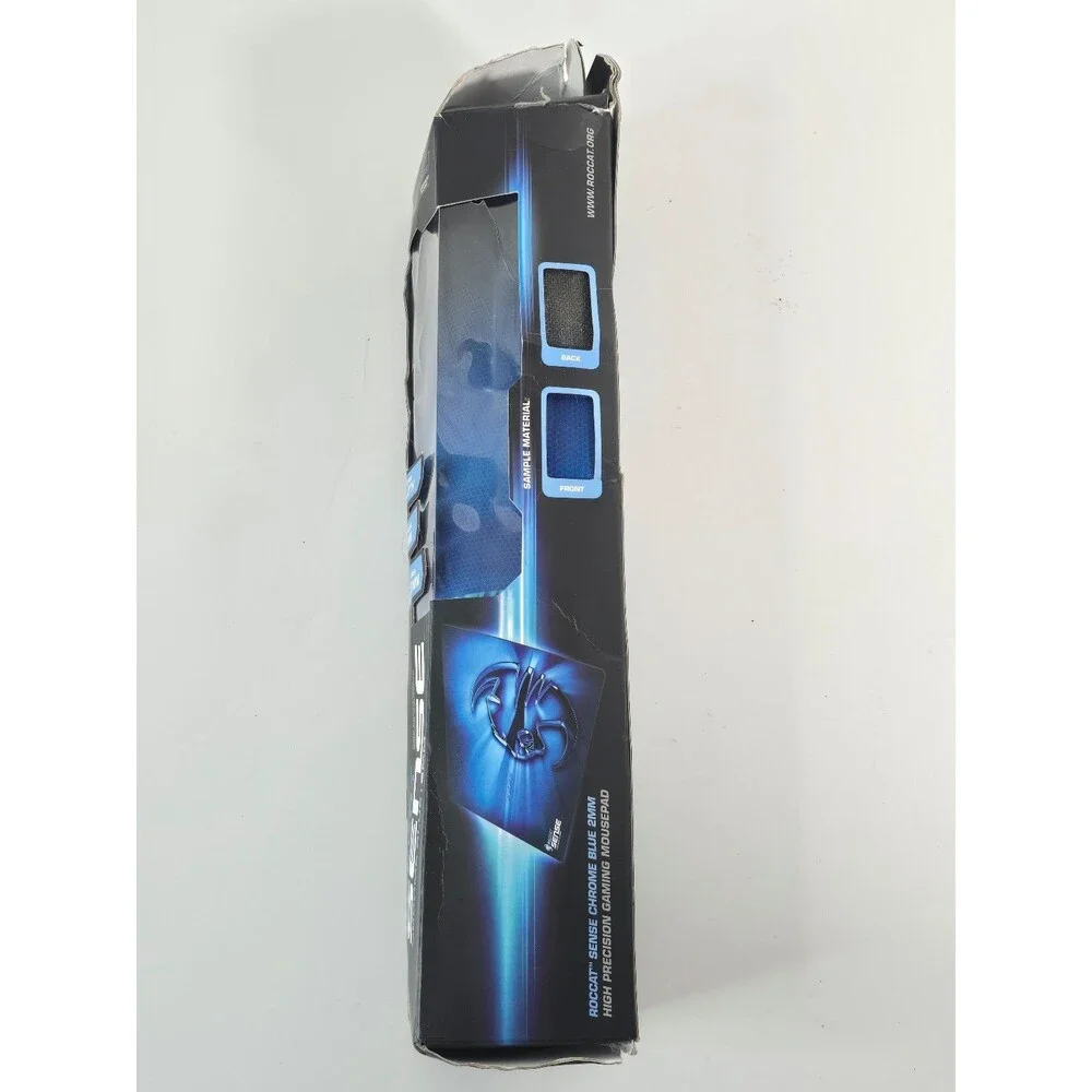 ROCCAT Sense Chrome Blue Gaming Mousepad 400x280mm